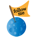 twittermoon,moon,planet,twitter,earth,globe,social network,social,sn icon