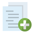 curriculum,add icon