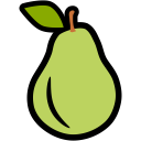 food, health, nutrition, pear svg vector icon