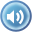 on, sound icon