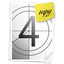 mpg,video,mpeg icon