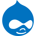 drupal, marketing, media, social, website svg vector icon