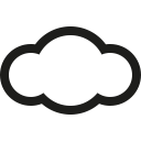 cloud svg vector icon