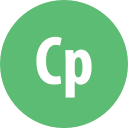 adobe, captivate, round svg vector icon