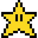 retro, star icon