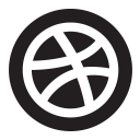design, dribble, graphic, networks, social, socialmedia, web svg vector icon