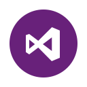 css, develop, html, javascript, microsoft, visualstudio, webdesign svg vector icon
