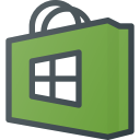 brand, brands, logo, logos, microsoft, store, windows svg vector icon