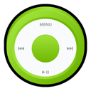 green, ipod icon