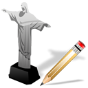 cristoredentor,write,writing,edit icon