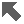 arrow, diagonal, direction, left, top icon