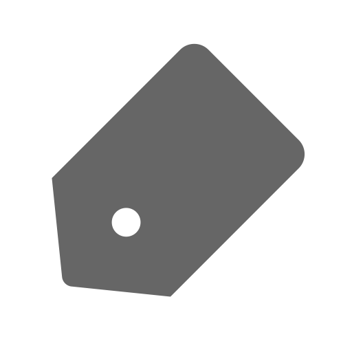 Tag svg vector icon