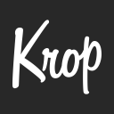krop svg vector icon