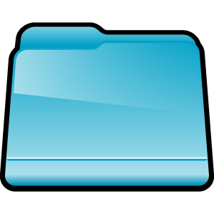 generic,blue,folder icon