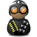 night,vision,uniform,black,star,favourite,bookmark icon