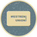 online payment, online transaction, payment method, union, westren svg vector icon
