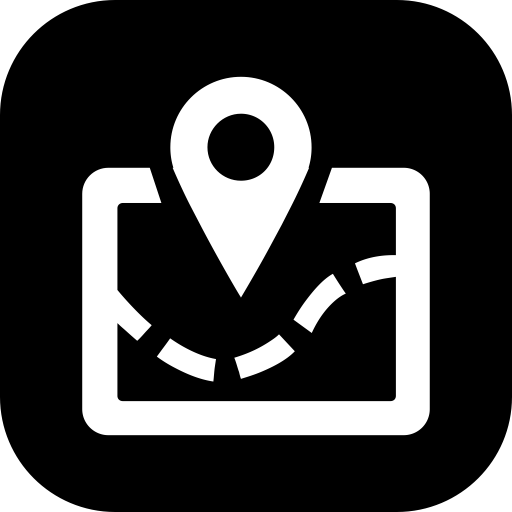 Map svg vector icon