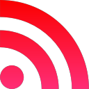 media, rss, social svg vector icon