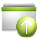folder, upload icon