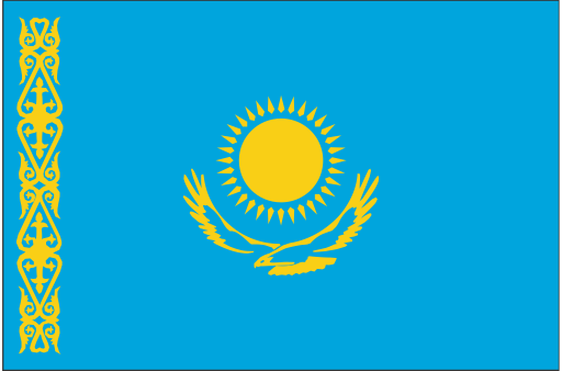 Kazakhstan svg vector icon