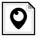 brand, online, periscope svg vector icon