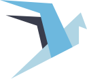 blockchain, wings svg vector icon