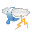 risk,thundershower icon