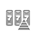 slot,machine,pyramid icon