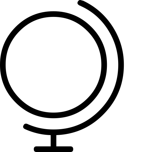 The Earth svg vector icon