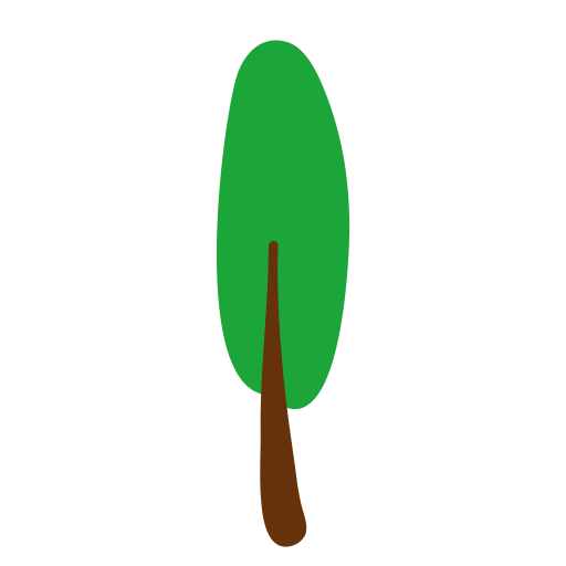 Tree svg vector icon