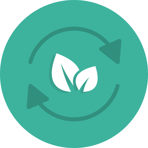 Recycle svg vector icon