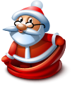 christmas,santa icon