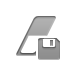 eraser,diskette icon