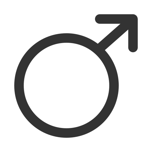 Male svg vector icon