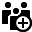 group,half,add,plus icon