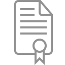 certificate, document svg vector icon