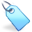 blue, tag icon