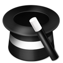 hat, magic, wand icon