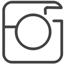 instagram, social media svg vector icon