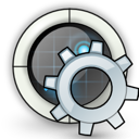 gnome,searchtool,gear,radar,setting,configuration,config,preference,option,configure icon