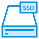 card, data, device, hardware, server, ssd, storage svg vector icon