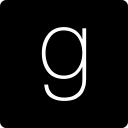 goodread, media, social, square svg vector icon