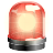 alarm, alert, ambulance, anxiety, dismay, emergency, hospital, lamp, loud, medicine, on, police, siren, warning icon