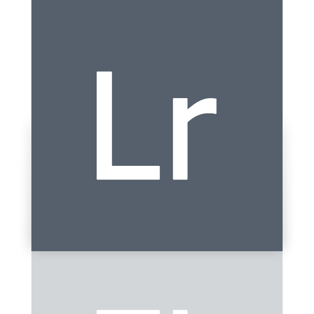 adobe, lightroom, mirror icon