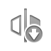reflect,down icon