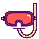 beach, ocean, outline, pool, sea, summer, swimming, traveling, vacation, water svg vector icon