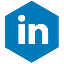 linkedin svg vector icon