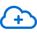 add, cloud svg vector icon