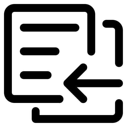 Received Applications For Cooperation svg vector icon