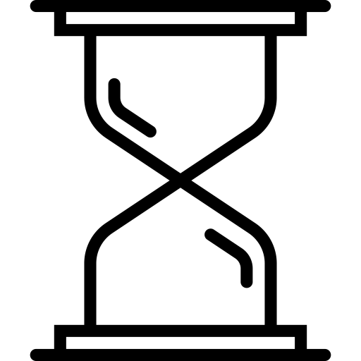 Hourglass svg vector icon